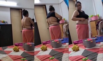 Indian Wife Boobs Video Record By Lover