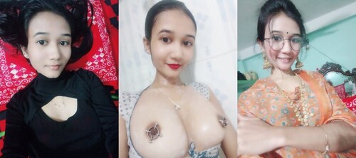 Horny Slim Indian Girl Shows Nude Body For Lover Part 3