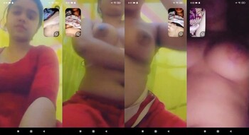Cute Indian Girl Shows her Boobs and Pussy On VC