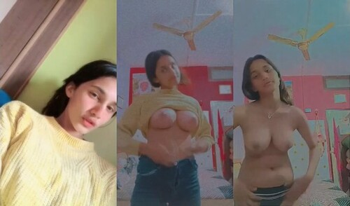 Cute Indian Girl Shows Boobs and pussy