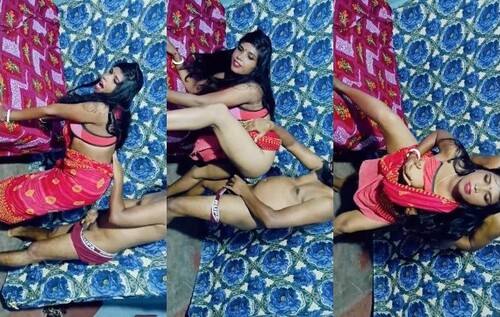 Indian Wife Romance and Standing Fucking