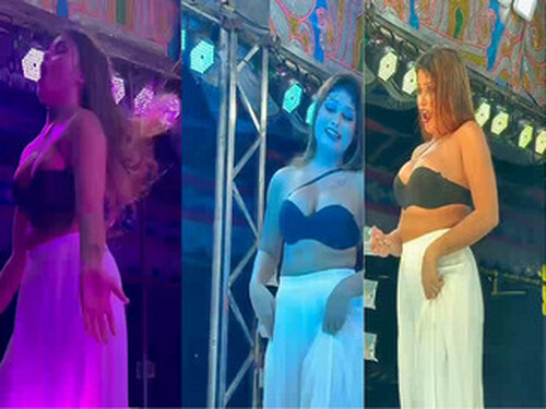 Nisha Maharana Hot Stage Dance Show