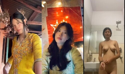 Horny Nepali Girl Striping and Shows Nude Body