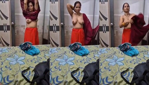 Indian Wife Boobs Video Record by Hubby