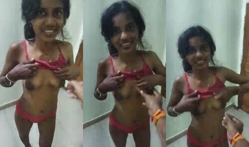 Shy Indian Wife Shows Her Small Boobs