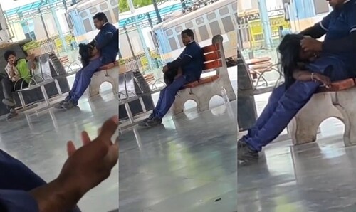 Indian paid Randi Sucking Dick In Railway Station