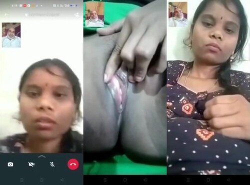 Indian Bhabhi Shows Pussy On VC