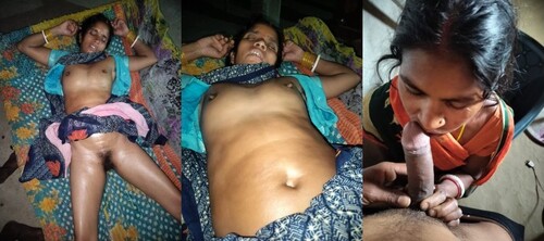 Indian Vlg Wife Blowjob and Fucking