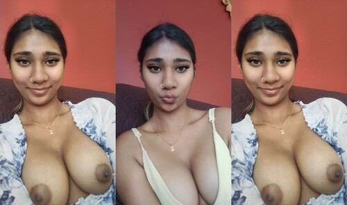 Cute Indian Tamil Girl Shows Boobs