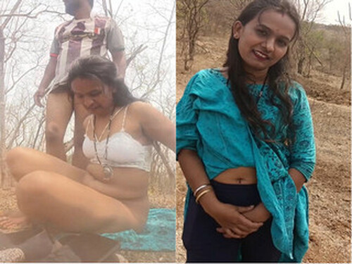 Desperate Wife Kavita Outdoor Fucking with Hubby in Jungle (Updates)