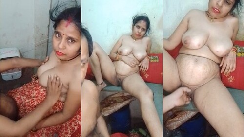 Horny Indian Wife Pussy Fingering and Fucking