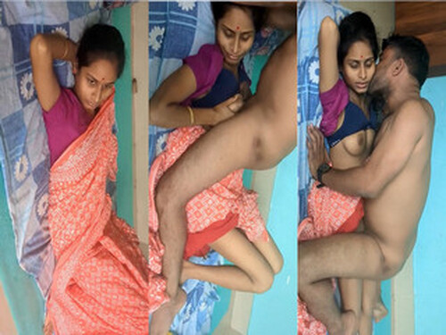 Indian Slim Wife Blowjob and Ridding Dick Part 1