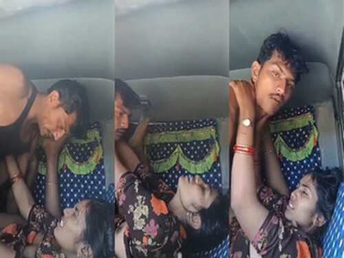 Indian Couple Fucking In Car