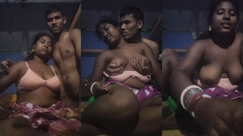 Indian Vlg Wife Boobs Pressing and Fucking Part 2