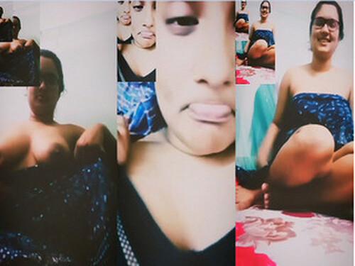 Sexy Indian girl Shows Her Nude Body On VC