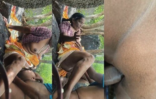 Indian Vlg Randi Aunty OutDoor Fucking