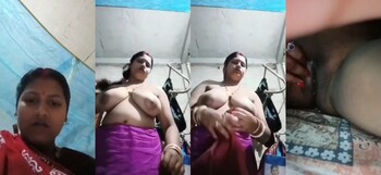 Horny Indian Boudi Shows her Big Boobs and Wet Pussy