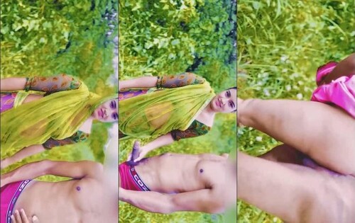 Indian Bhabhi OutDoor Blowjob and Fucking