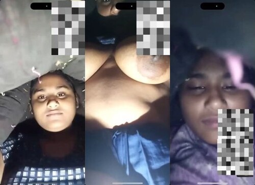 Desi Vlg Girl Shows Boobs and Pussy On VC