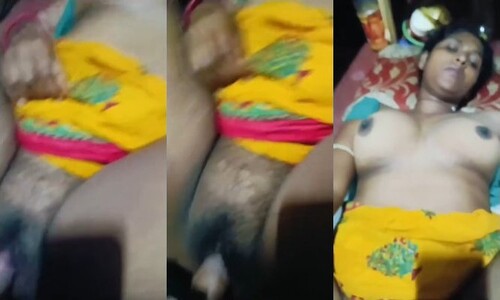 Indian Wife Boobs Pressing and Fucking