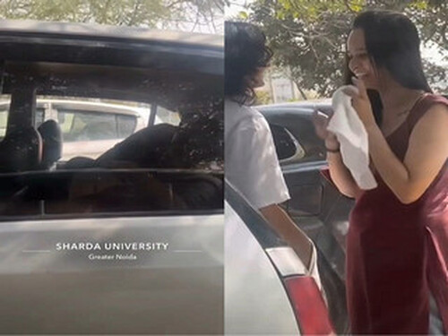 Sharda University Blowjob Scandal MMS