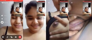 Indian Girl Shows Boobs and Pussy on VC