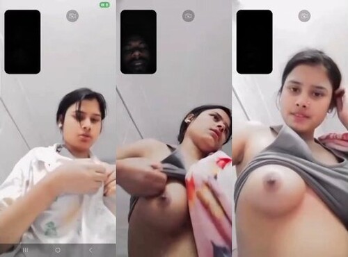 Sexy Indian Mal Shows Boobs For Lover