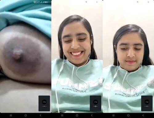 Cute Indian Mal Shows her big Boobs