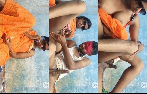 Horny Indian Wife Blowjob and Fucking