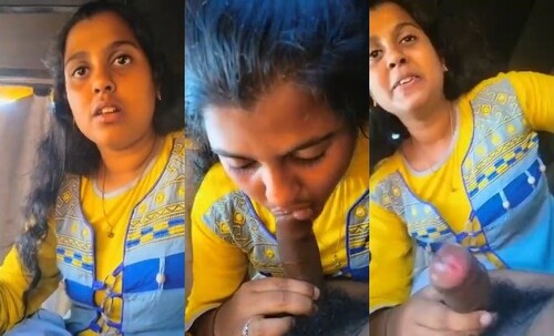 Cute Indian girl Sucking Lover Dick