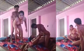 Horny Indian Vlg Wife Blowjob and Hard Fucking