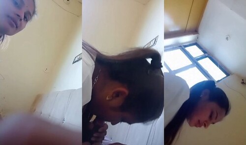 Sexy Indian Girl Sucking Lover Dick