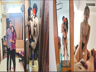 Beautiful Sexy Slim Horny Indian Gf Blowjob Showing Ass