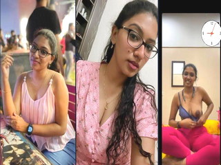Horny Tamil GF Showing Her Boobs and Big Ass