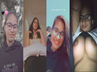 CHUBBY CHASMISH INDIAN GF SHOWING BOOBS (Updates)