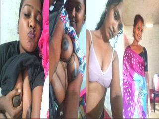 Beautiful Dusky Mallu Girl with Bf Showing Blowjob & Riding Part 1