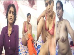 Horny Desi Bhabhi Striping and Shows Nude Body Part 1