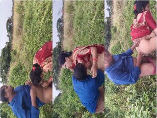 Horny Shona Bhabhi OutDoor Bj and Fucking
